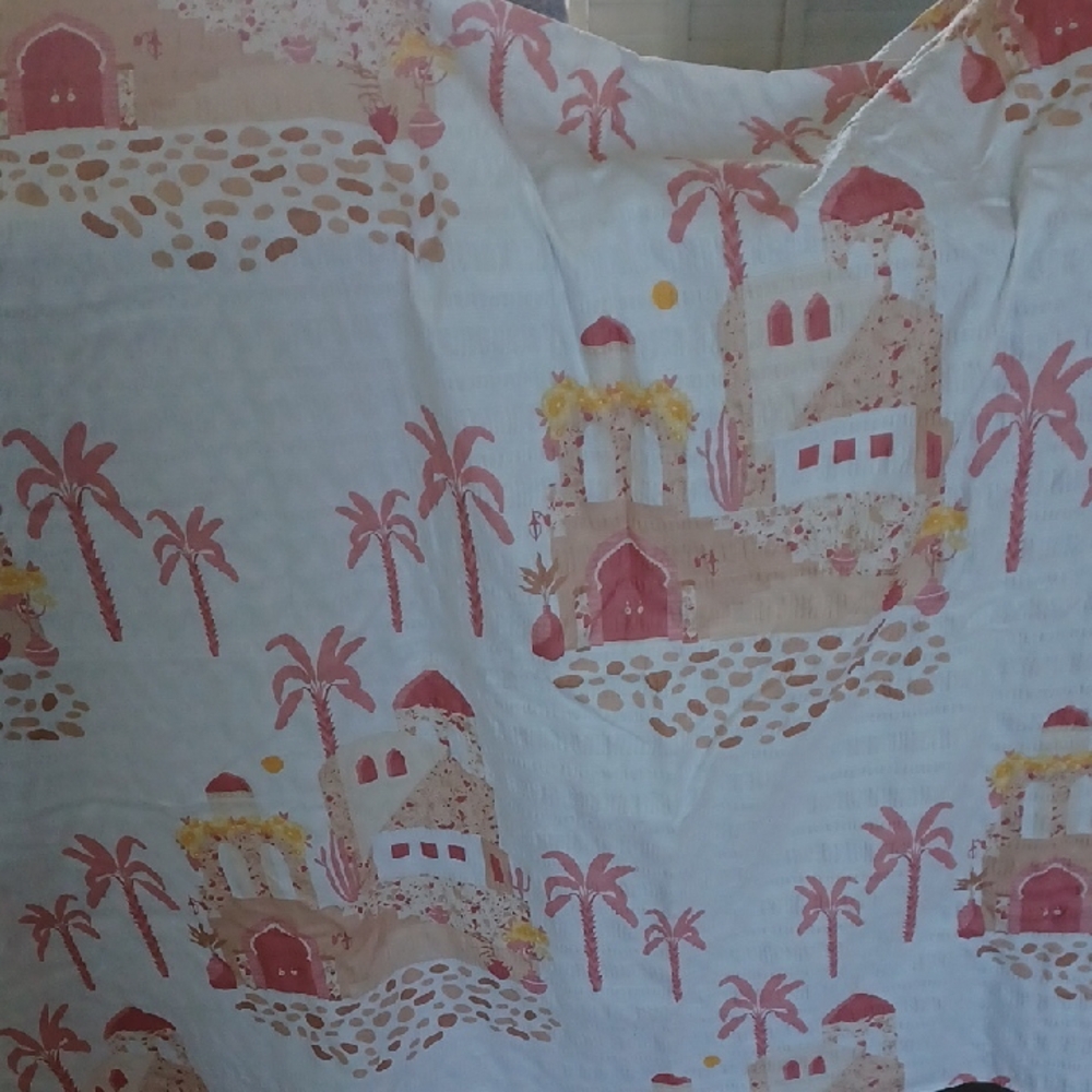 Tropical Palm Tree Shower Curtain